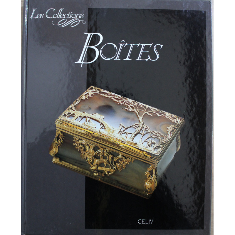 Livre BOITES, Les Collections. Maria Grazia Branchetti. Editions Celiv. 1994