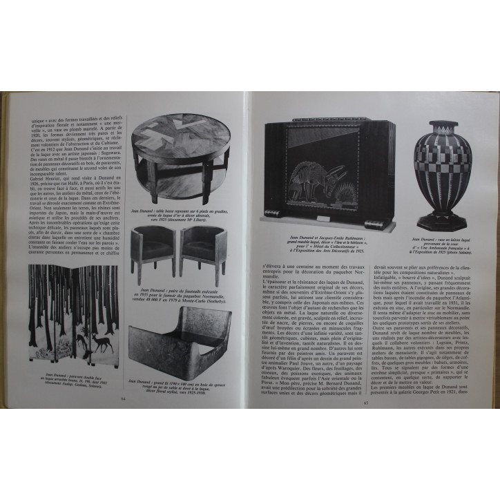 Livre Art Deco : Les maitres du mobilier -  Le décor des paquebots