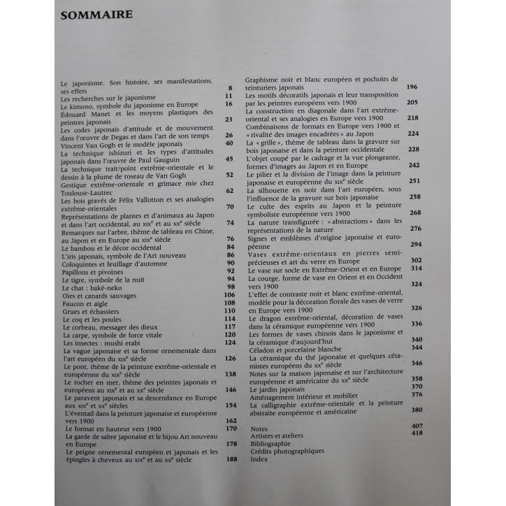 Livre Japonisme de Siegfried Wichmann