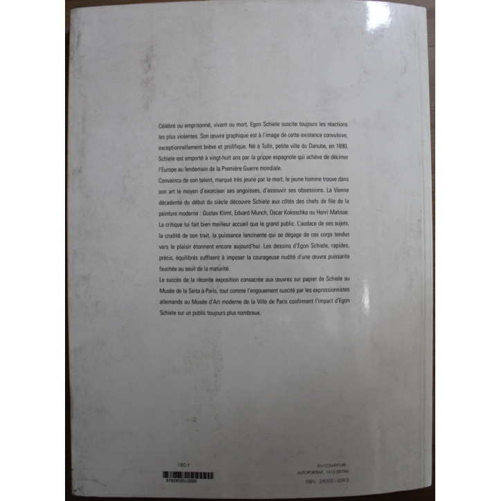 Album Egon Schiele : Oeuvres sur papiers - Coll. Noir et Blanc