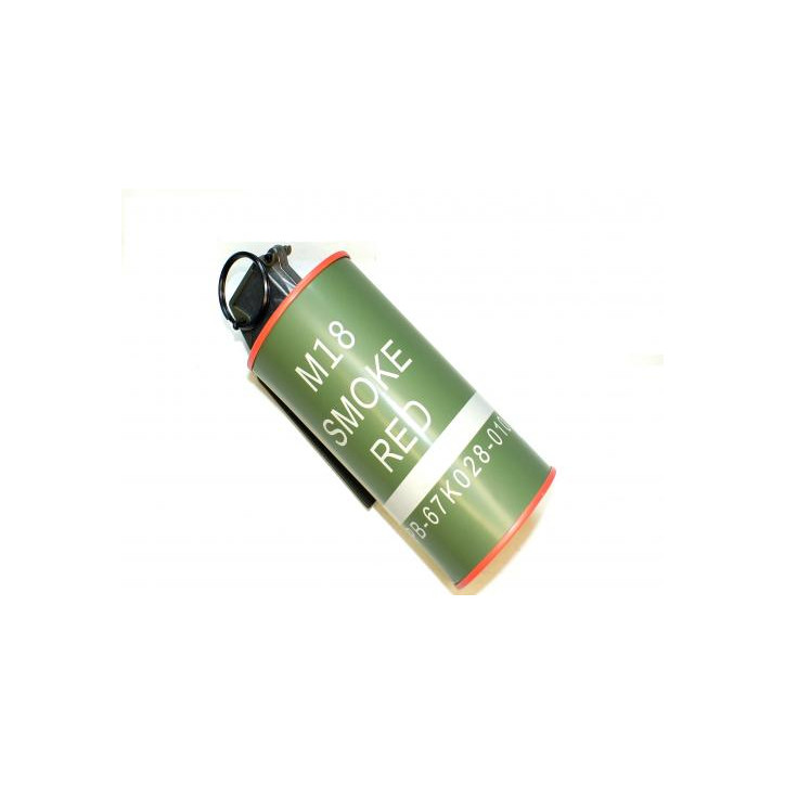Pot fumigène rouge US Vietnam en reproduction