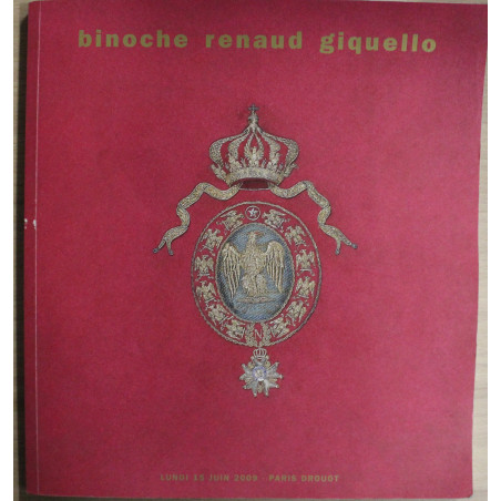 Album Binoche Renaud Giquello - Lun 15-06-2009 - Paris Drouot