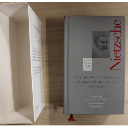 Livre Nietzsche :Ainsi parlait Zarathoustra, Crépuscule des idoles, Ecce Homo