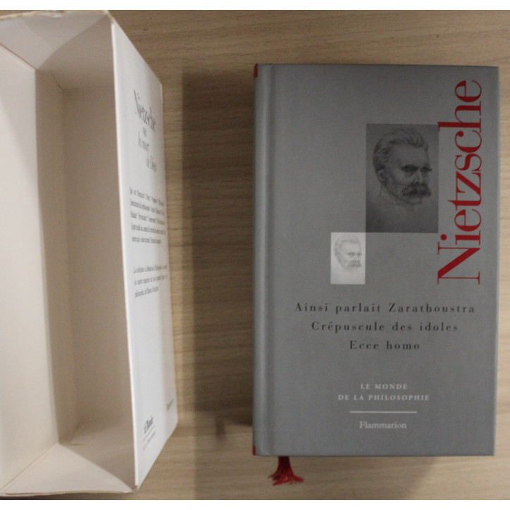 Livre Nietzsche :Ainsi parlait Zarathoustra, Crépuscule des idoles, Ecce Homo
