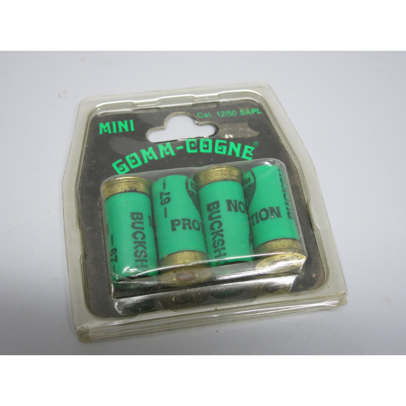 Boite de 5 mini Gomme cogne SAPL calibre 12 /50 