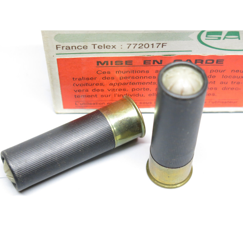 Boite de 5 cartouches Gaz cogne  SAPL calibre 12 /70 ref 300