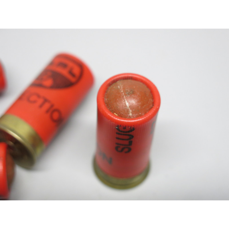 Cartouche SAPL balle caoutchouc 12/50  