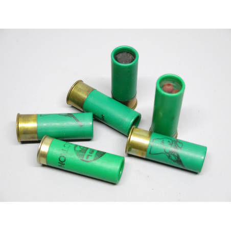 Lot de 6 cartouches SAPL calibre 12 ref 130