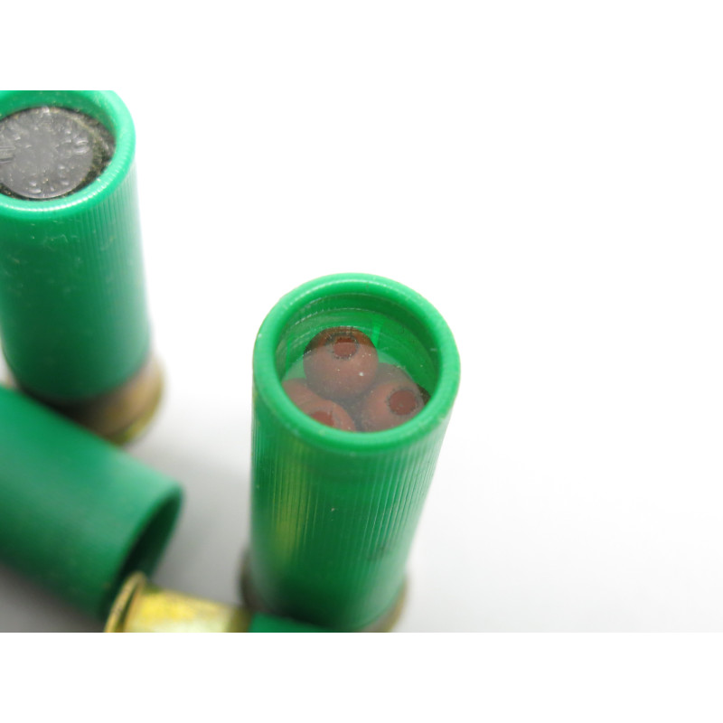 Lot de 6 cartouches SAPL  calibre 12  ref 130 