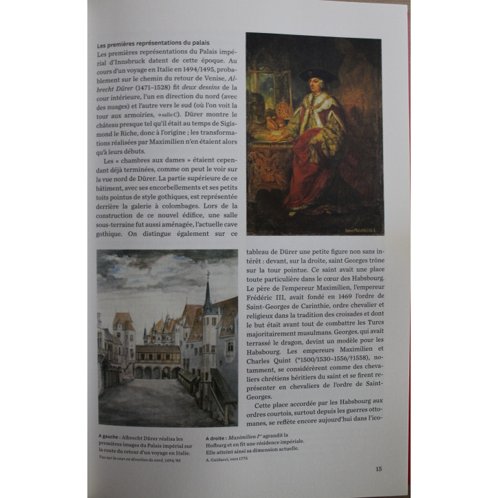 Livre Le palais impérial d'Innsbruck de Benedikt Sauer