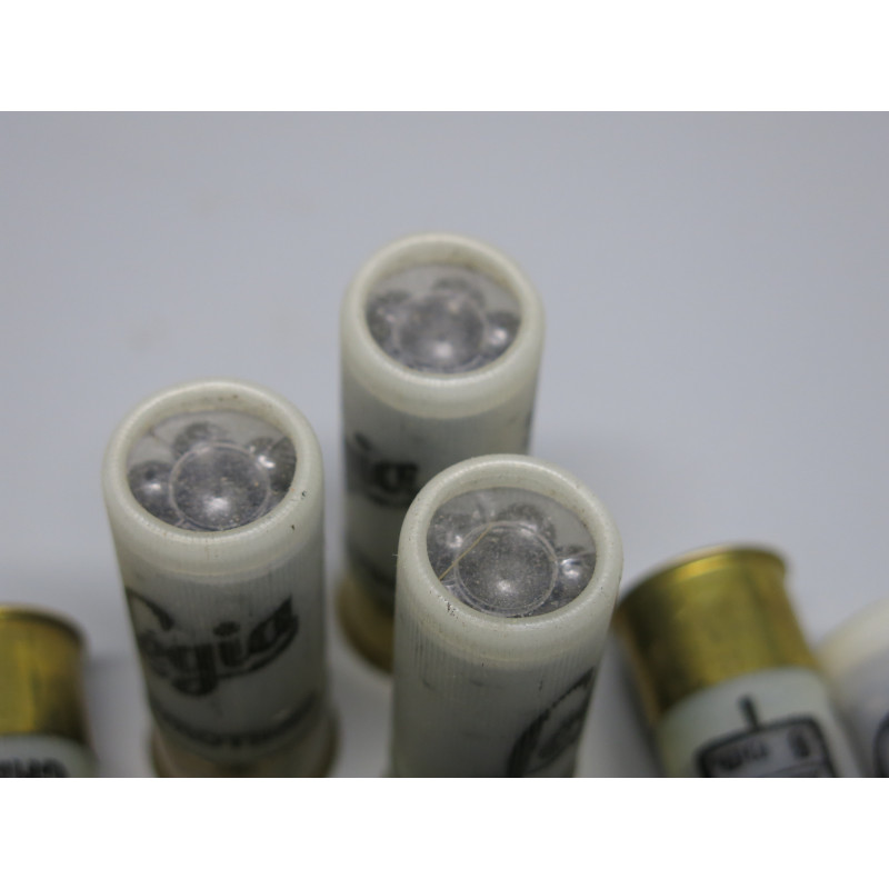Lot de 8 cartouches calibre 12 x 60 chevrotines ref 255