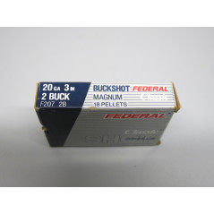 Boite de 10 cartouches Federal calibre 20 / 65 ref F207 2B