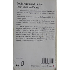 Roman D'un Chateau à l'autre de L-F Céline