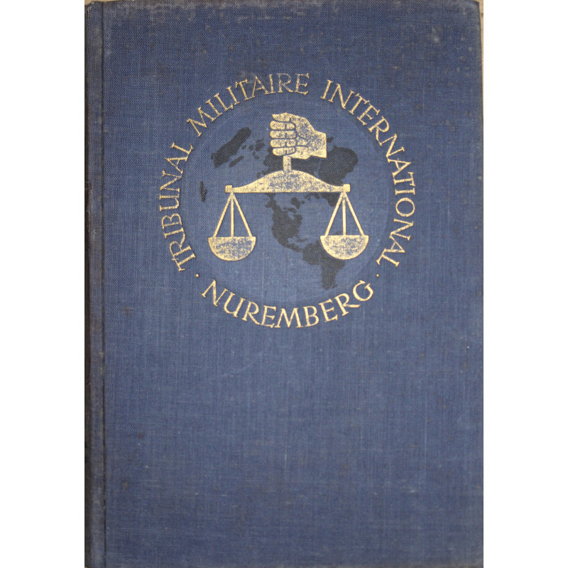 Livre Procès des Grands criminels de guerre de Nuremberg