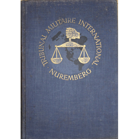 Livre Procès des Grands criminels de guerre de Nuremberg