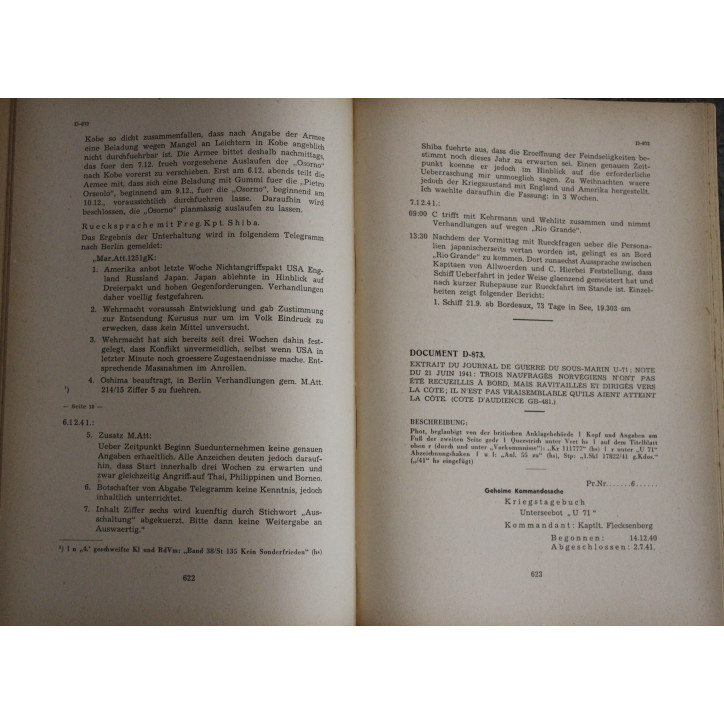 Livre Procès des Grands criminels de guerre de Nuremberg