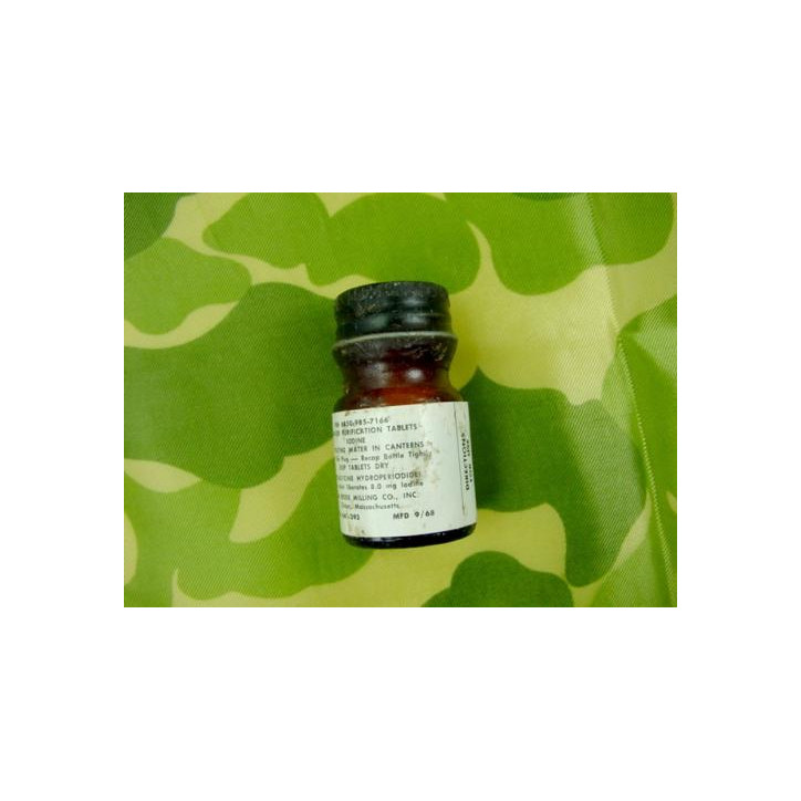 Tablettes purification eau