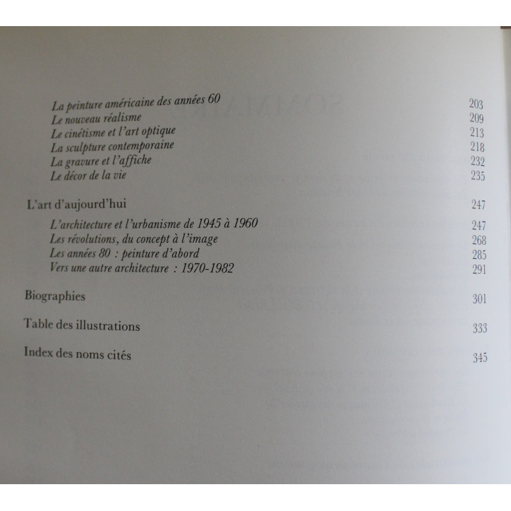 Album L'art du XXe siècle de Pierre Cabanne 
