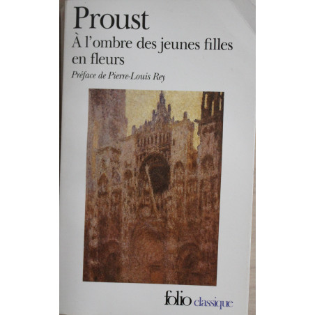 Roman A l'ombre des jeunes filles en fleurs de Proust