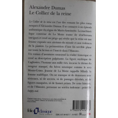 Roman Le collier de la Reine de Dumas
