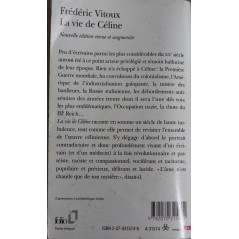 Livre La vie de Céline de frédéric Vitoux