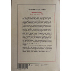 Livre Maudits soupirs pour une autre fois de L.-F Céline