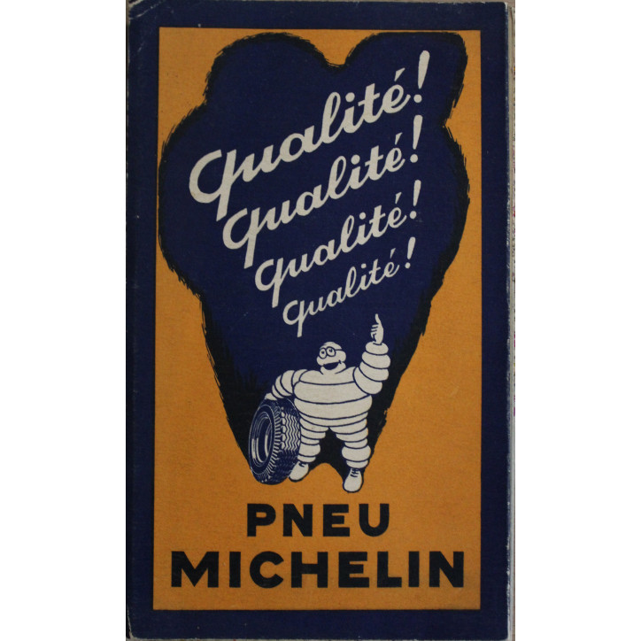 Carte michelin Num 102 Originale de 1947 : Bataille de Normandie
