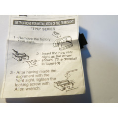 Hausse LPA pour Smith et Wesson calibre 10 ou 45 