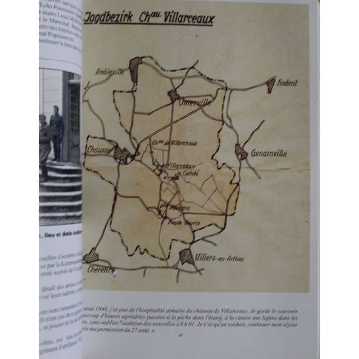 Livre Visiteurs du Vexin 1940 - 1944 : L'étrange Histoire du Vexin sous l'occupation