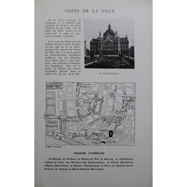 Livre Anvers - Guides illustrés Michelin des champs de bataille
