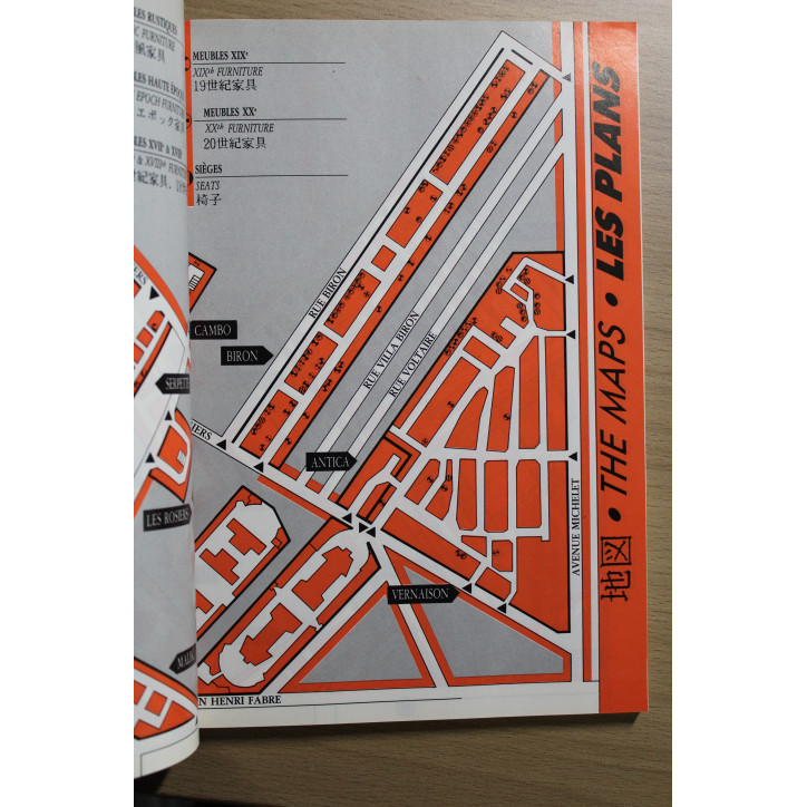 Guide Ofiiciel et Pratique des Puces de St. Ouen - 1989-90