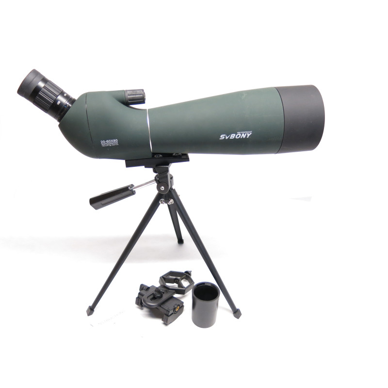 Telescope  svbony spotting scope 20-60x80  avec trepied 