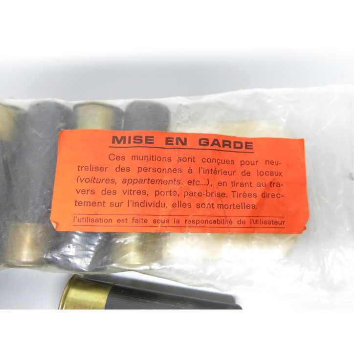 Cartouche cal 12 CS projectile  barricade penetrating  