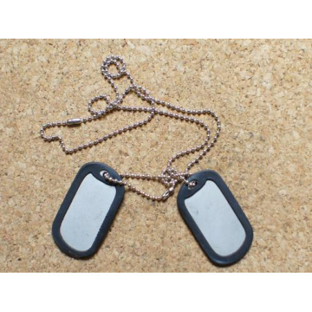 Plaques d'identité US + silencieux