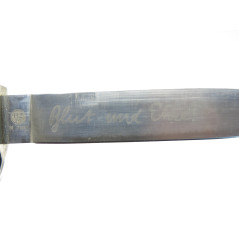 Poignard HJ lame gravée repro ref 369