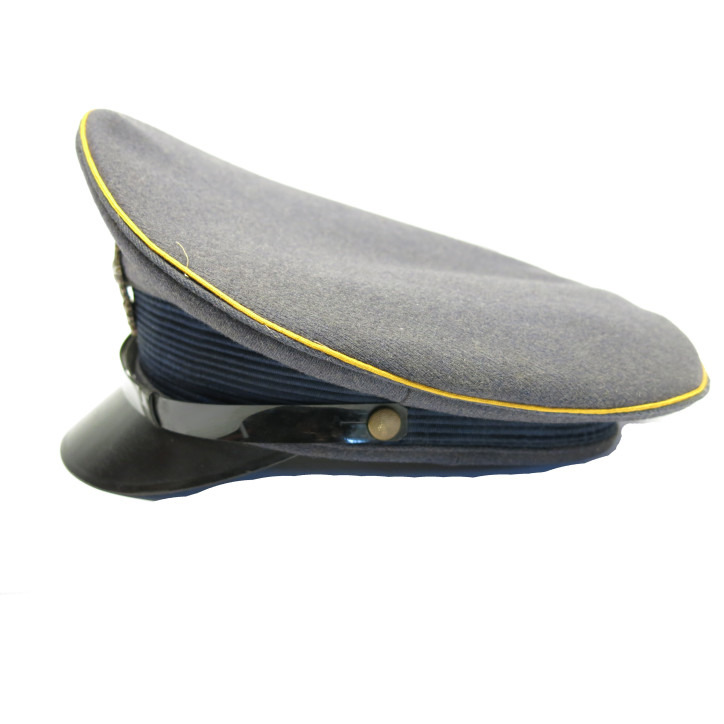 Casquette Allemande Schirmmütze Bundeswehr liseret jaune armée de l'air  ref 254