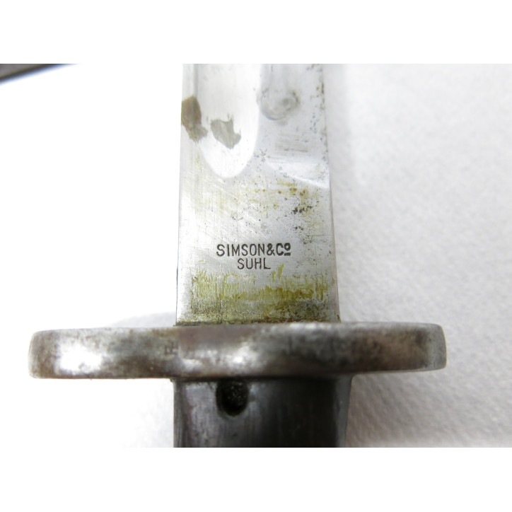 Baionnette Mauser export Simson et Suhl   ref 478