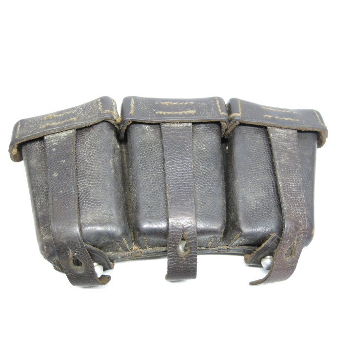 Cartouchiere cuir 98K originale de 1938  ref 587