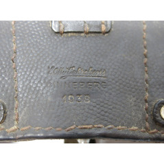 Cartouchiere cuir 98K originale de 1938  ref 587