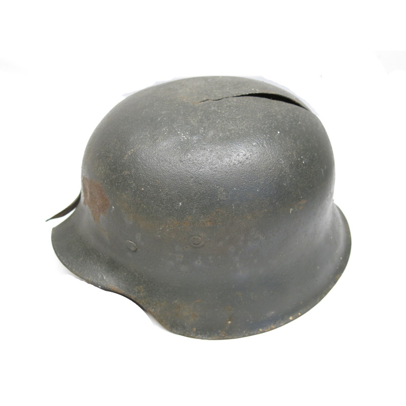 Coque de casque Allemand original  mod 42 Ref ca 347
