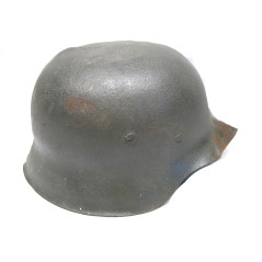 Coque de casque Allemand original  mod 42 Ref ca 347