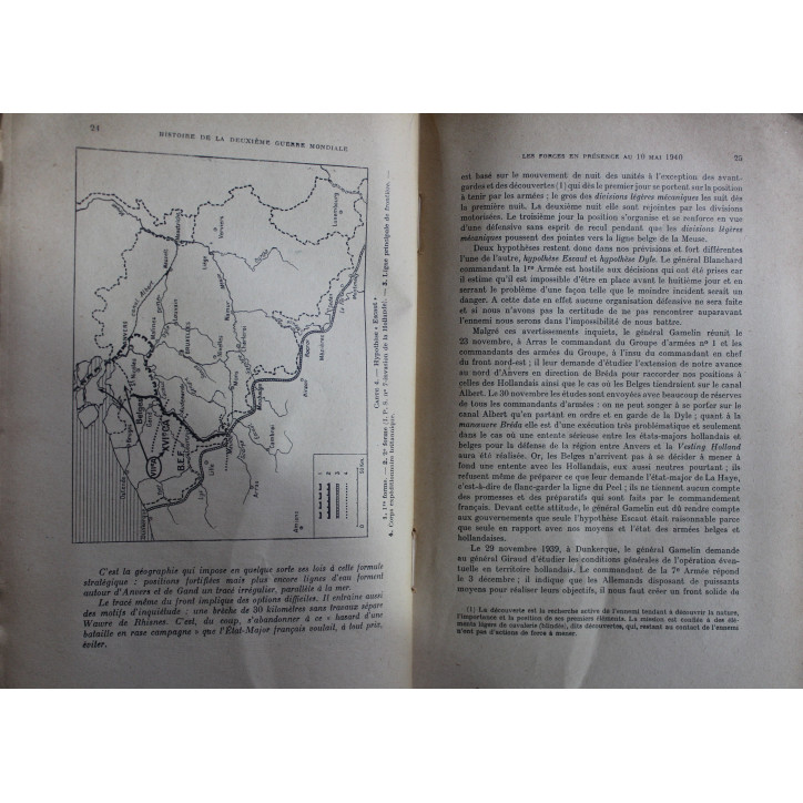 Livre La campagne de France (Mai - Juin 1940) - Edition 1953