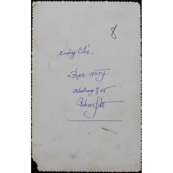 Photo portrait Originale Soldat PHUC ARVN