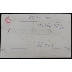 Photo de blindés dans les rizière du Vietnam originale