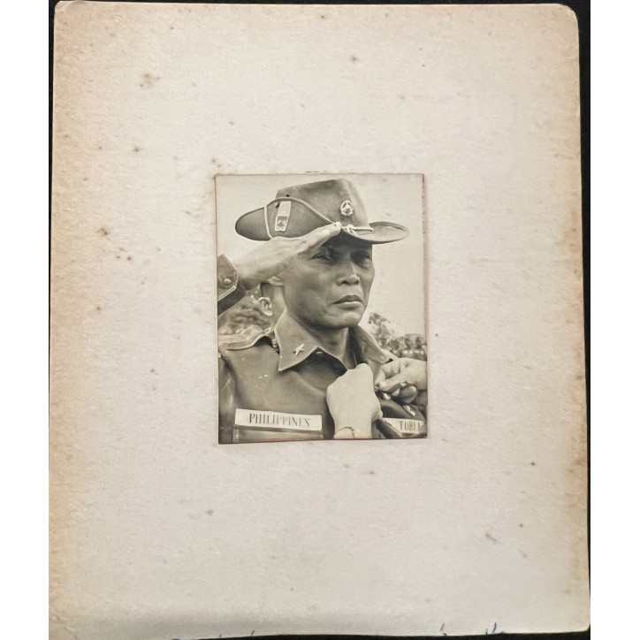 Photo originale du soldat Tobia des Philippines