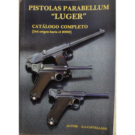Livre Catalogo Pistolas Parabellum LUGER de A.A.Castellano
