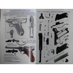 Livre Catalogo Pistolas Parabellum LUGER de A.A.Castellano