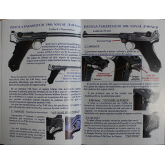 Livre Catalogo Pistolas Parabellum LUGER de A.A.Castellano