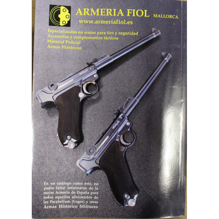 Livre Catalogo Pistolas Parabellum LUGER de A.A.Castellano