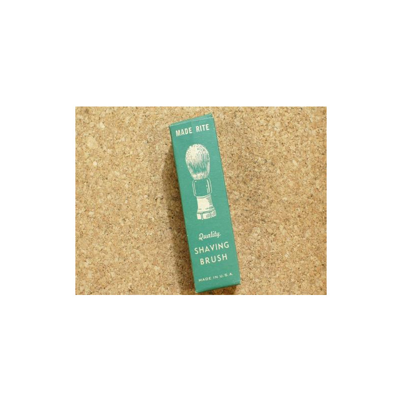 Brushes shaving box green color ww2